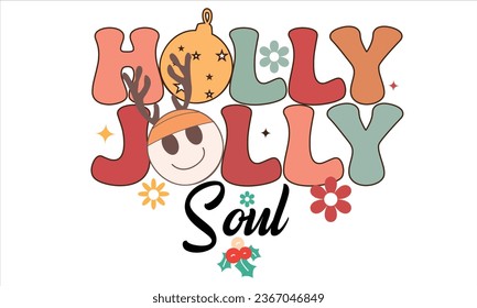 Holly Jolly Soul Christmas Design