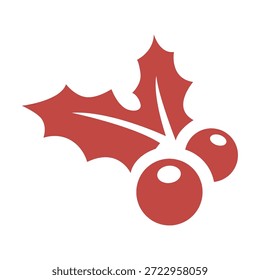 Holly Blatt Vektor Symbol Design