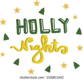 Holly Night Best Christmas Quotes Of All Time In Vector
