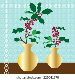holly vector