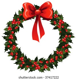 Holly wreath