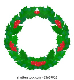 Holly wreath