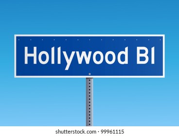 Hollywood Bl sign