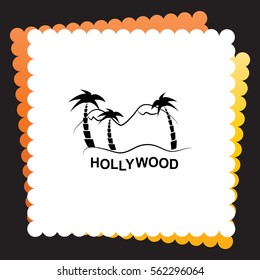 Hollywood  icon. Vector design.