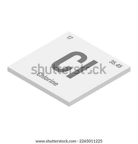 Holmium, Ho, gray 3D isometric illustration of periodic table element with name, symbol, atomic number and weight. Rare earth metal with various industrial uses, such as in lasers, magnets, and as a