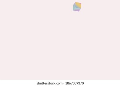 Holo Confetti. Isolated Holographic Cube Particles. Birthday Card with Metallic Texture. Chaotic Confetti Backdrop. Foil Border. Geometric Anniversary Card. Vector Square Bokeh. Iridescent Background.