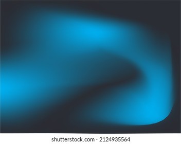Fondo abstracto del vector azul oscuro borroso. Ilustración abstracta con diseño de desenfoque de gradiente. 
