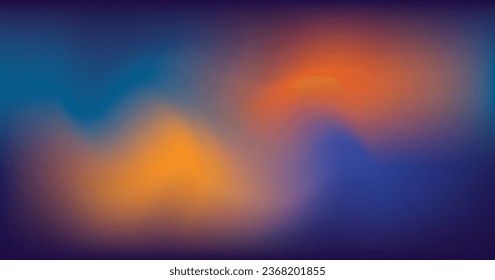 Luces Holo. Vector colorido en el fondo del Holograma Azul. Gradiente iridiscente arcoiris. Papel de fondo holográfico minimalista. Banner Neon Opalescent. Diseño Moderno De Música Tecnológica.