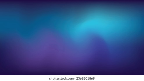 Holo Lights. Vector colorful on Blue Hologram Dreamy Background. Rainbow Iridescent Gradient. Minimalist Holographic Fluid Wallpaper. Neon Opalescent Banner. Modern Tech Music Design.