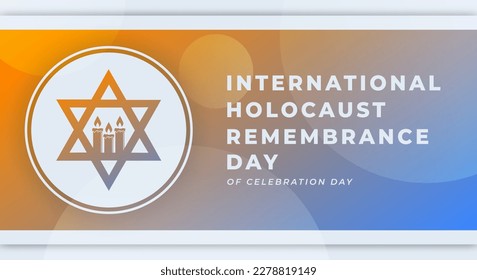 Holocaust Remembrance Day Celebration Vector Design Illustration for Background, Poster, Banner, Advertising, Greeting Card