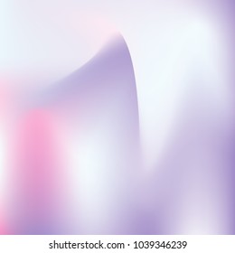 Hologram abstract background. Colorful gradient mesh backdrop with hologram. 90s, 80s retro style. Iridescent graphic template for banner, flyer, cover design, mobile interface, web app.