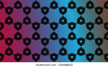 Hologram abstract background. for holiday decoration, holiday packaging Vector pattern
