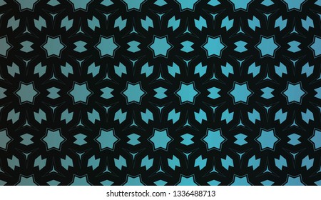 Hologram abstract background. for holiday decoration, holiday packaging Vector pattern