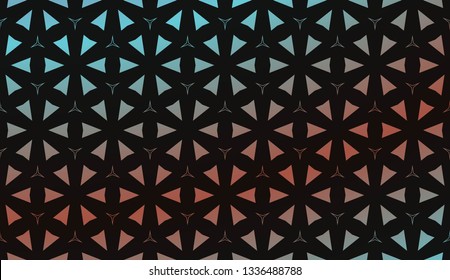 Hologram abstract background. for holiday decoration, holiday packaging Vector pattern