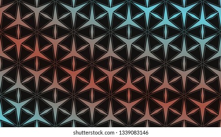 Hologram abstract background. for holiday decoration, holiday packaging Vector pattern