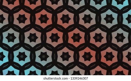 Hologram abstract background. for holiday decoration, holiday packaging Vector pattern
