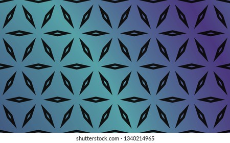 Hologram abstract background. for holiday decoration, holiday packaging Vector pattern