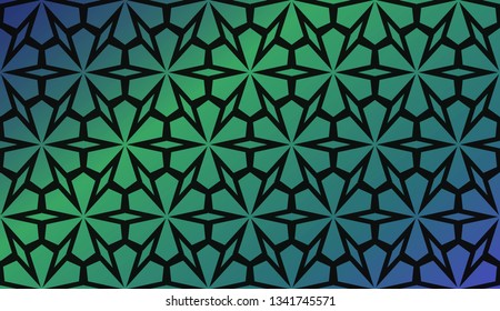 Hologram abstract background. for holiday decoration, holiday packaging Vector pattern
