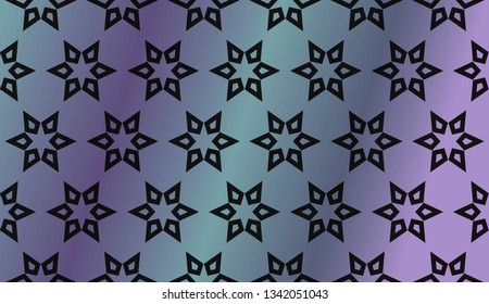 Hologram abstract background. for holiday decoration, holiday packaging Vector pattern