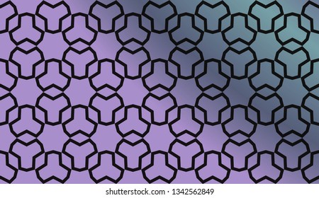 Hologram abstract background. for holiday decoration, holiday packaging Vector pattern