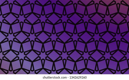 Hologram abstract background. for holiday decoration, holiday packaging Vector pattern