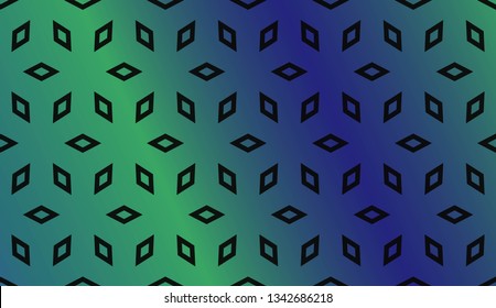 Hologram abstract background. for holiday decoration, holiday packaging Vector pattern