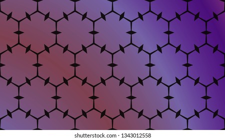 Hologram abstract background. for holiday decoration, holiday packaging Vector pattern