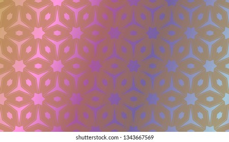 Hologram abstract background. for holiday decoration, holiday packaging Vector pattern