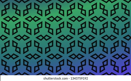 Hologram abstract background. for holiday decoration, holiday packaging Vector pattern