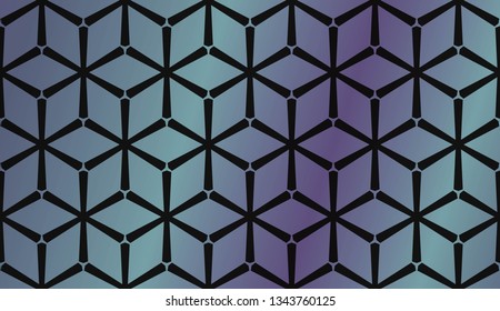 Hologram abstract background. for holiday decoration, holiday packaging Vector pattern