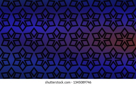 Hologram abstract background. for holiday decoration, holiday packaging Vector pattern