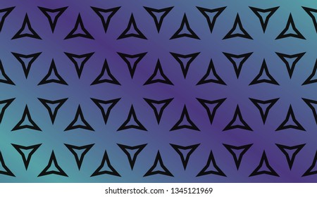 Hologram abstract background. for holiday decoration, holiday packaging Vector pattern