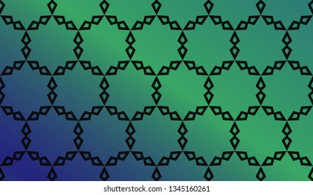 Hologram abstract background. for holiday decoration, holiday packaging Vector pattern