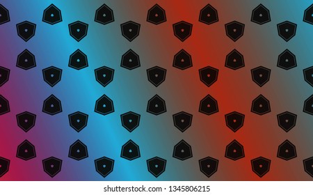 Hologram abstract background. for holiday decoration, holiday packaging Vector pattern