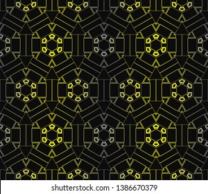Hologram abstract background. for holiday decoration, holiday packaging Vector seamless pattern