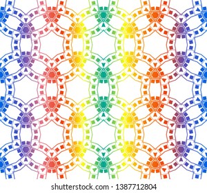 Hologram abstract background. for holiday decoration, holiday packaging Vector seamless pattern