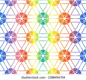 Hologram abstract background. for holiday decoration, holiday packaging Vector seamless pattern