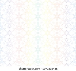 Hologram abstract background. for holiday decoration, holiday packaging Vector seamless pattern
