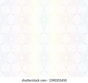 Hologram abstract background. for holiday decoration, holiday packaging Vector seamless pattern
