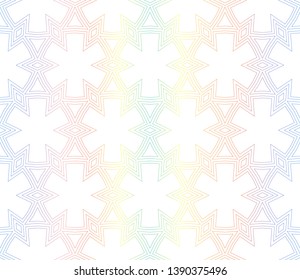 Hologram abstract background. for holiday decoration, holiday packaging Vector seamless pattern