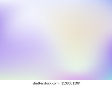 Hologram abstract background. Liquid gradient mesh backdrop with hologram. 90s, 80s retro style. Iridescent graphic template for banner, flyer, cover design, mobile interface, web app.