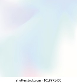 Hologram abstract background. Minimal Gradient backdrop with hologram. 90s, 80s retro style. Pearlescent graphic template for banner, flyer, cover design, mobile interface, web app.