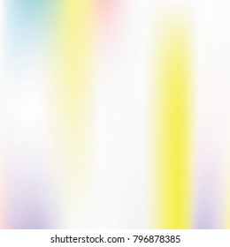Hologram abstract background. Plastic Gradient backdrop with hologram. 90s, 80s retro style. Iridescent graphic template for banner, flyer, cover design, mobile interface, web app.