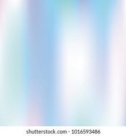 Hologram abstract background. Trendy Gradient backdrop with hologram. 90s, 80s retro style. Iridescent graphic template for banner, flyer, cover design, mobile interface, web app.