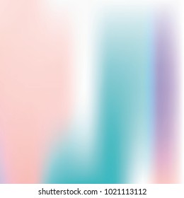 Hologram abstract background. Trendy Gradient backdrop with hologram. 90s, 80s retro style. Pearlescent graphic template for brochure, flyer, poster design, wallpaper, mobile screen.