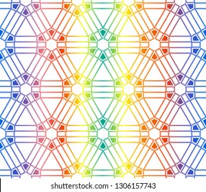 Hologram abstract background.Vector seamless pattern