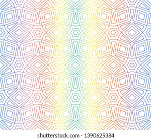 Hologram abstract background.Vector seamless pattern