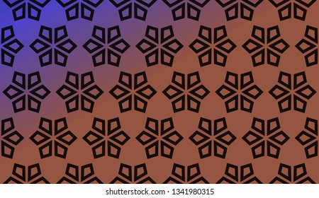 Hologram abstract geometric background. for holiday decoration, holiday packaging Vector pattern
