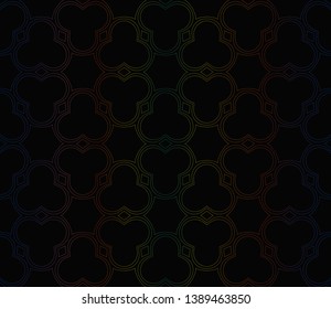 Hologram abstract pattern texture for background. Vector seamless pattern. for holiday decoration, holiday packaging. Vector seamless pattern