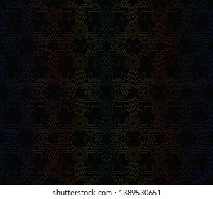 Hologram abstract pattern texture for background. Vector seamless pattern. for holiday decoration, holiday packaging. Vector seamless pattern